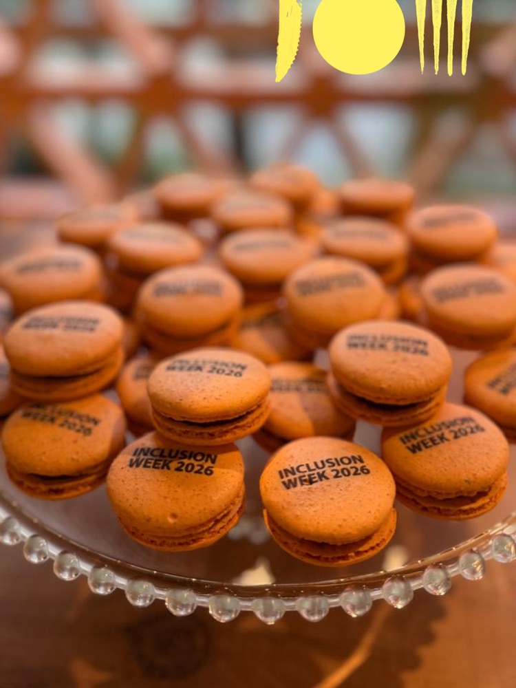 Macarons preparados pela VB Gastronomia
